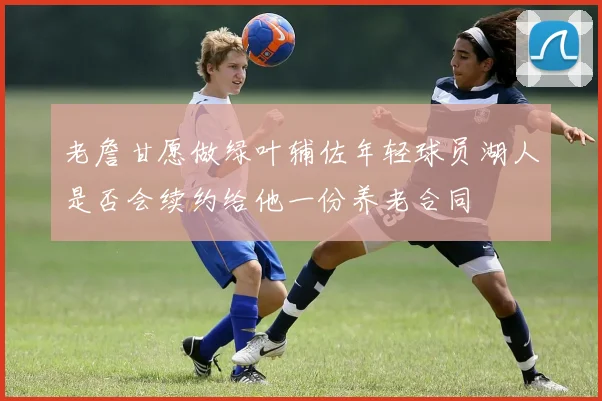 老詹甘愿做绿叶辅佐年轻球员湖人是否会续约给他一份养老合同