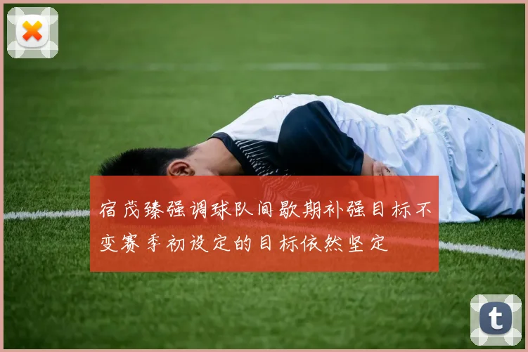 宿茂臻强调球队间歇期补强目标不变赛季初设定的目标依然坚定